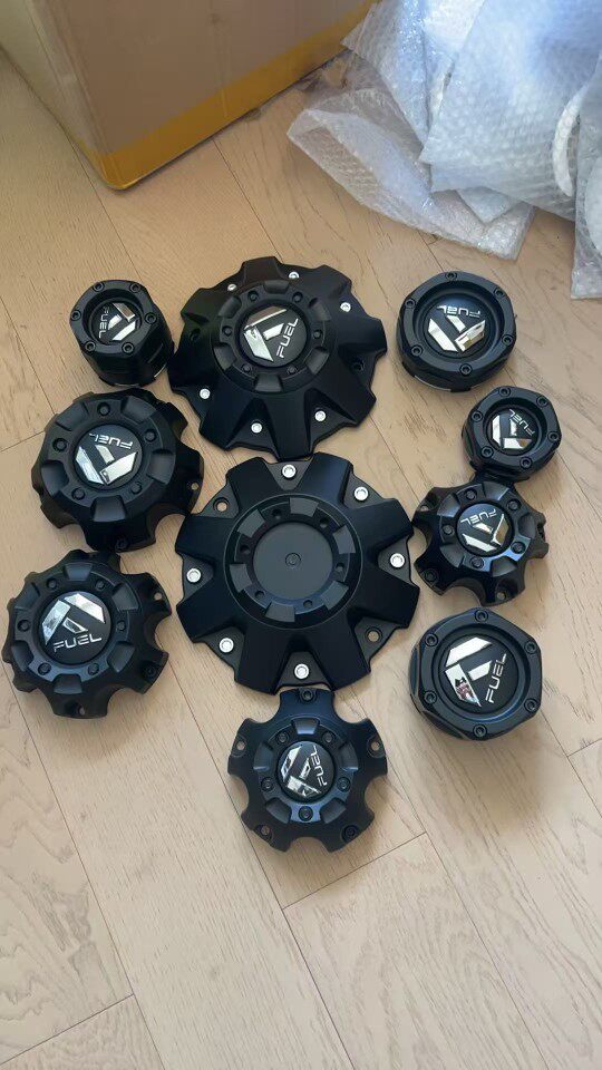 适用于FUEL改装车轮毂盖215/175mm直径202/150mm黑犀牛越野轮毂中
