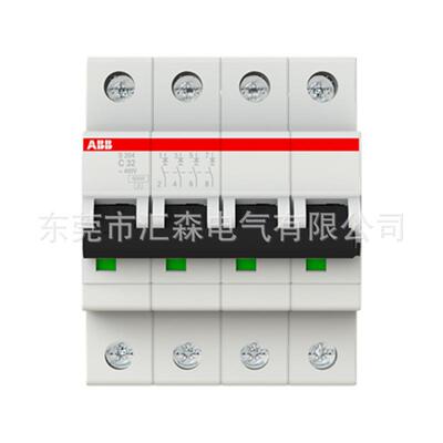 ABB空气开微型断路器4PS204-C63