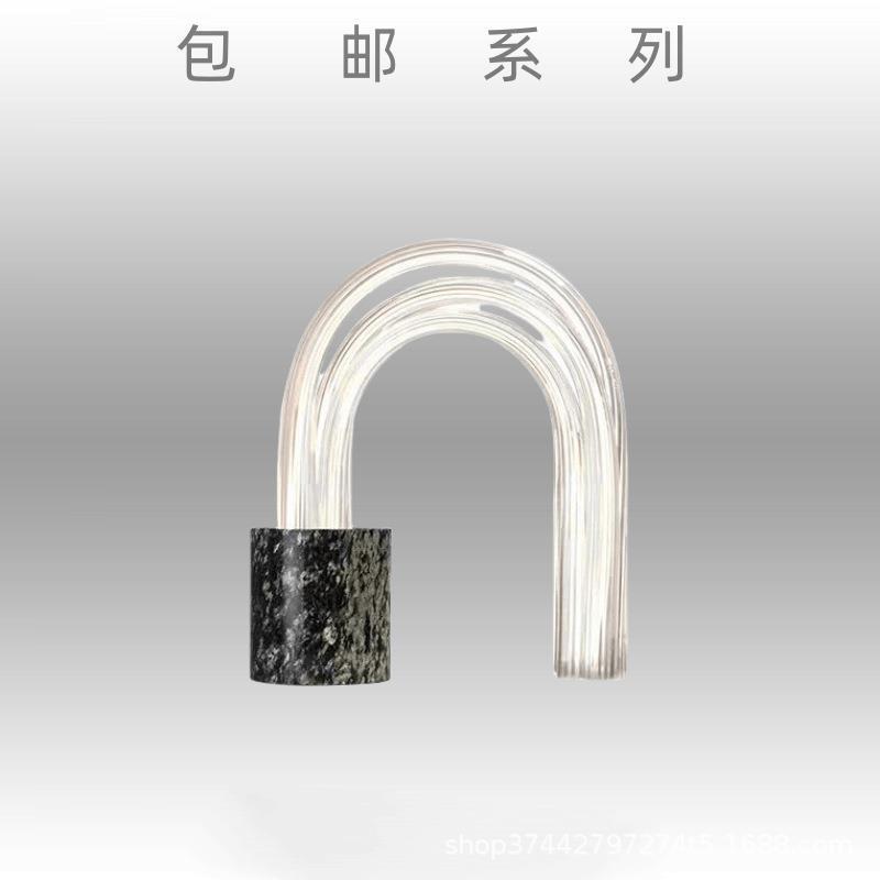 后现代艺术玻璃台灯设计师酒店客厅卧室床头北欧简约轻奢装饰台灯
