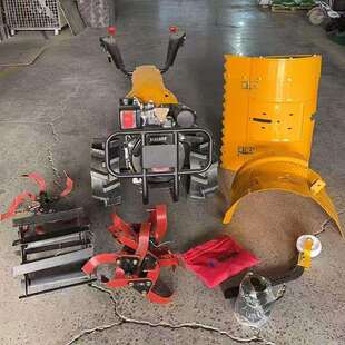 192柴油微耕机电启动打草机手扶式锄草机新款旋耕机果园开沟机
