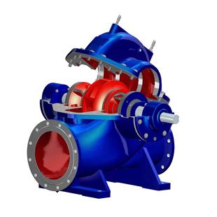 上海东方连成凯泉上海水泵配件KQSNSLOWDFSS双吸泵转子部件叶轮等