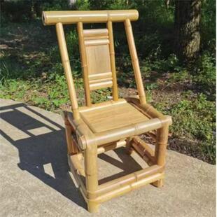 成都老式竹椅子靠背椅质量好新款家用阳台户外民宿农家乐纯手工