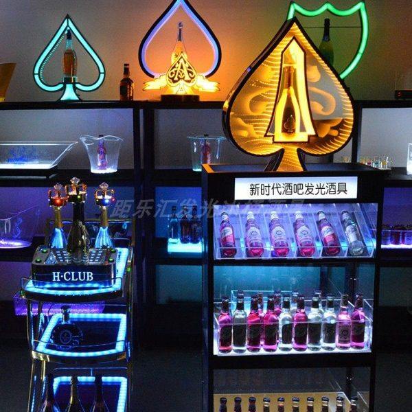 发光酒座香槟酒座激光酒座发光黑桃a香槟酒箱酒具酒吧用具-可定制,餐饮具,冰桶,淘宝优惠券,粉丝福利购,淘宝优惠卷