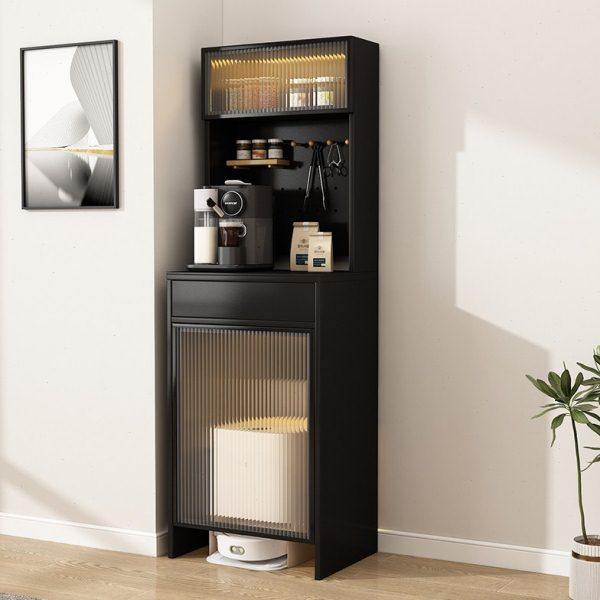 实木扫地机器人收纳柜伴侣置物柜家政柜储物收纳书柜子可移动定制,住宅家具,家政柜,淘宝优惠券,粉丝福利购,淘宝优惠卷