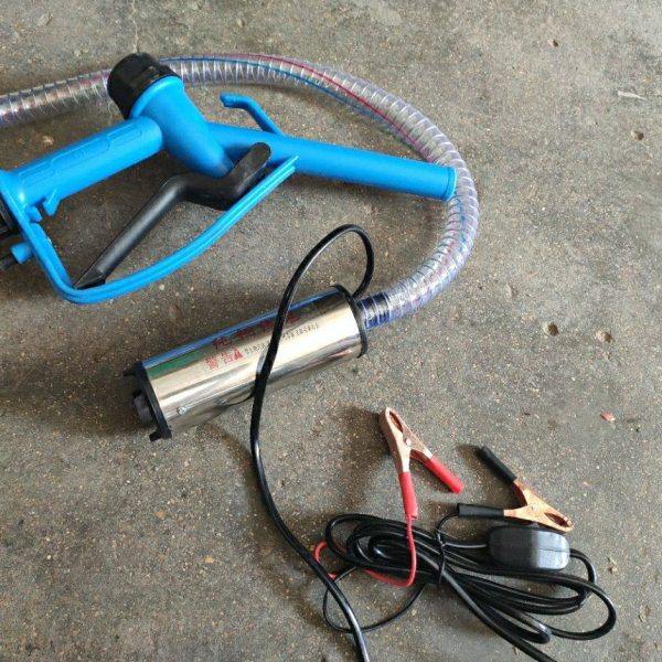 新款抽加油抽油泵柴油12V24伏电动加油机自吸抽水泵潜水泵油抽子