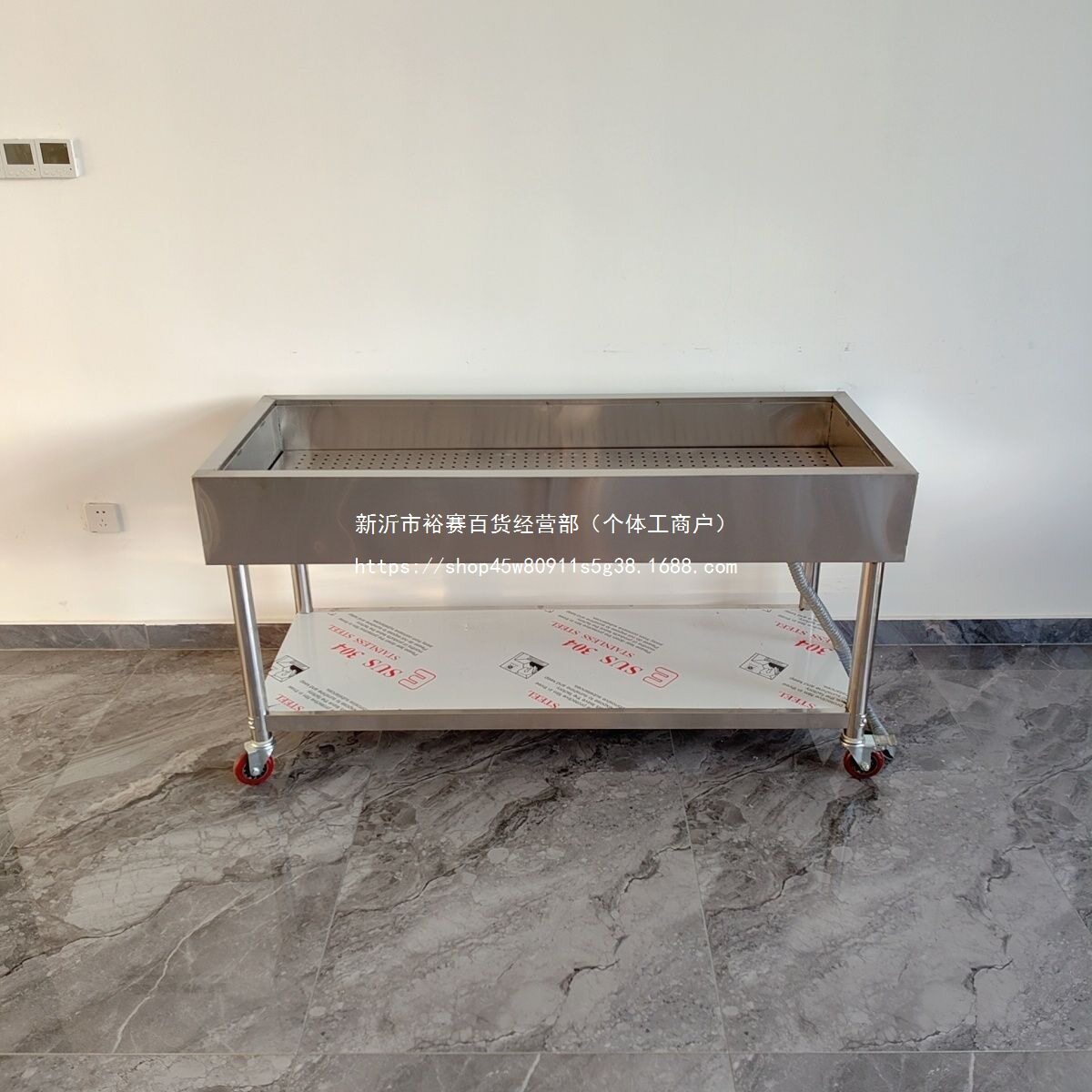 包邮304不锈钢商用熟食卤肉分拣台解冻侵泡卤味卤菜鸭货凉肉台车