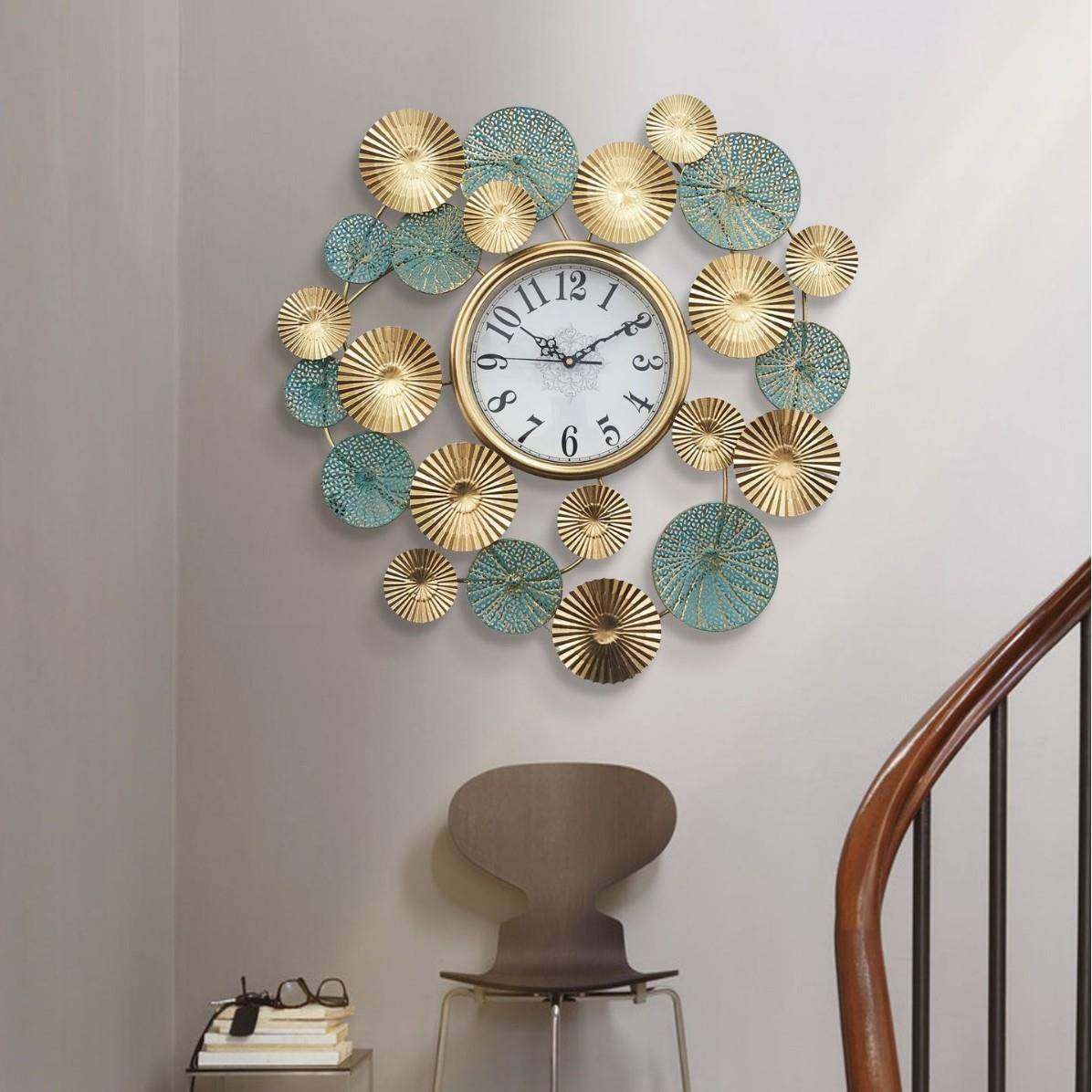 钟表挂钟客厅时尚创意时钟挂表简约墙上家用装饰挂墙电子石英钟