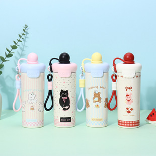 一杯双饮！316梦幻球帽保温杯650ml