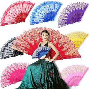 七朵咏春扇子秧歌广场舞 舞蹈跳舞易开合好开好合晚会舞台扇