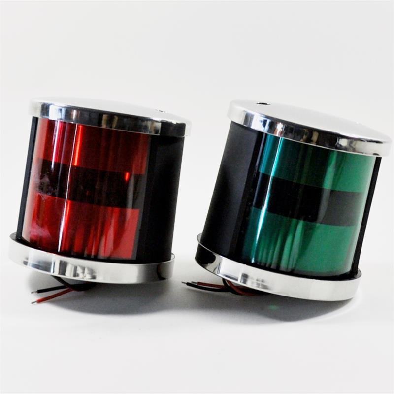 12-24V 316不锈钢左右舷灯船用游艇用五金配件艾硕/ISURE高低款