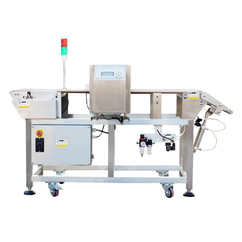 自动剔除式金属检测机智能液晶款金属检测仪高精度食品金属探测器