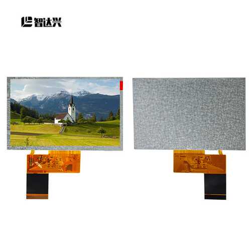 厂家现货4.3寸工控液晶LCD显示屏480*272高清点阵屏TFT彩屏宽温