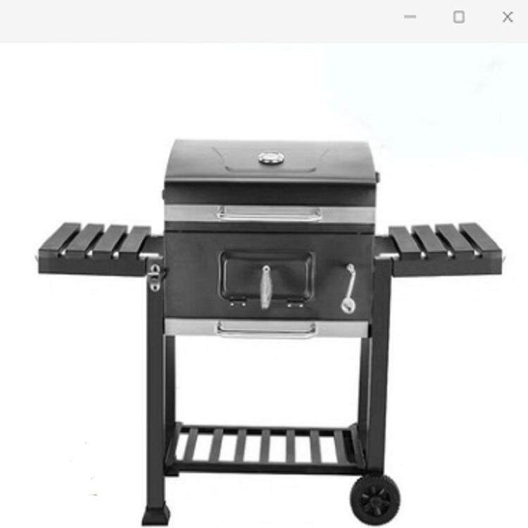 海方烧烤架家用木炭别墅双侧庭院烧烤炉户外烧烤炉子家用烧烤bbq