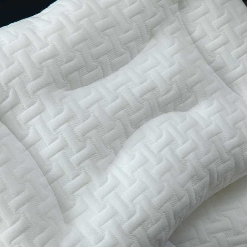 南通护颈椎枕spa针织棉按摩枕头芯 羽丝绒压缩成人安眠家用枕