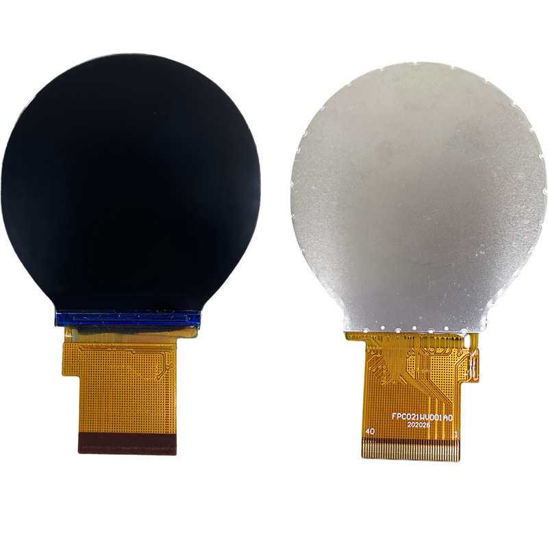 2.1寸tft液晶显示屏圆形智能家居40pin LCD液晶显示屏 ips