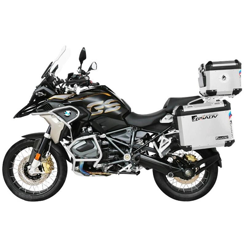 GSADV适用宝马R1250GS/1200ADV水鸟护杠上下保险延长杠改装件配件