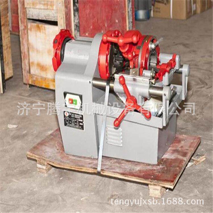 供应电动套丝切管机暖气管子套丝机价格2寸管套丝机图片