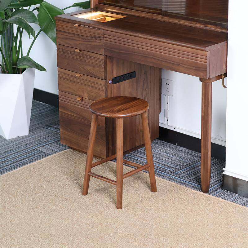 实木凳子北美黑胡桃木北欧现代简约餐凳小圆凳家用矮凳板凳高脚凳,农用物资,其他肥料,淘宝优惠券,粉丝福利购,淘宝优惠卷