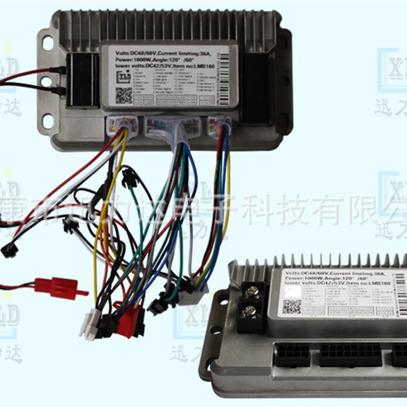 电动车配件正弦波铸铝壳无刷控制器仪表套件1000W-1200W彩屏930