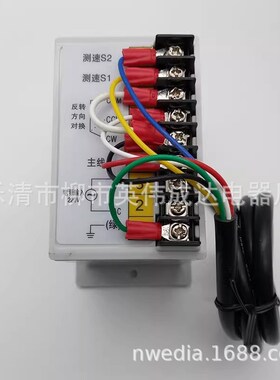 TDATDA台达机电US-52A正反转带测速单相电机调速器TDA-52减速器