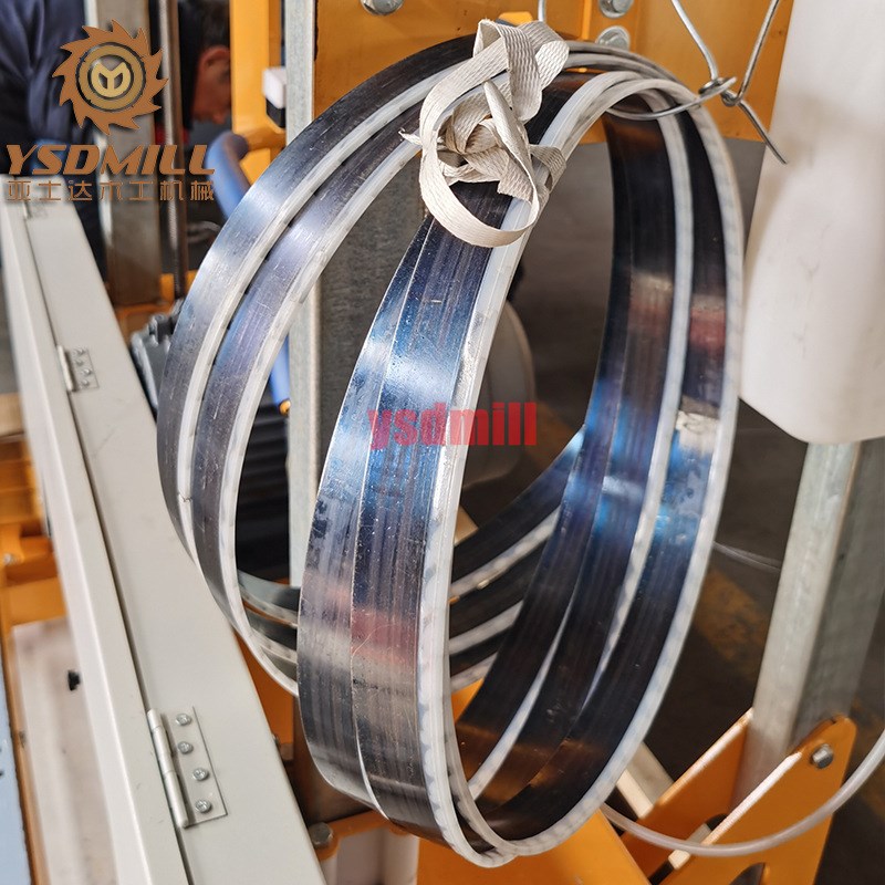 亚士达定制可移动卧式木工带锯机 圆木精密龙门锯 木工机械