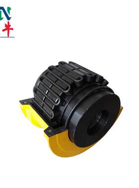 天牛供应 带铝合金罩壳 蛇形弹簧联轴器 JS23风机用联轴器