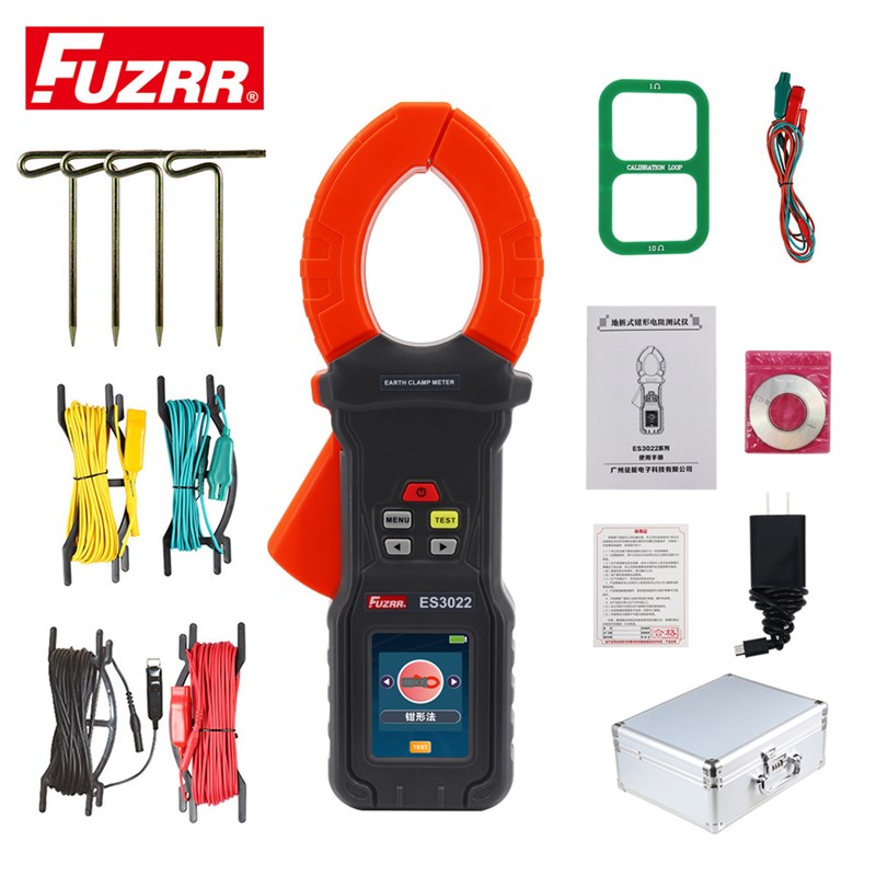 ES3022地桩式钳形接地电阻测试仪/单钳接地电阻表/回路电阻测试仪