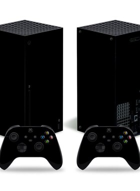 Xbox series x贴纸全身贴膜 纯色贴纸 XSX手柄贴