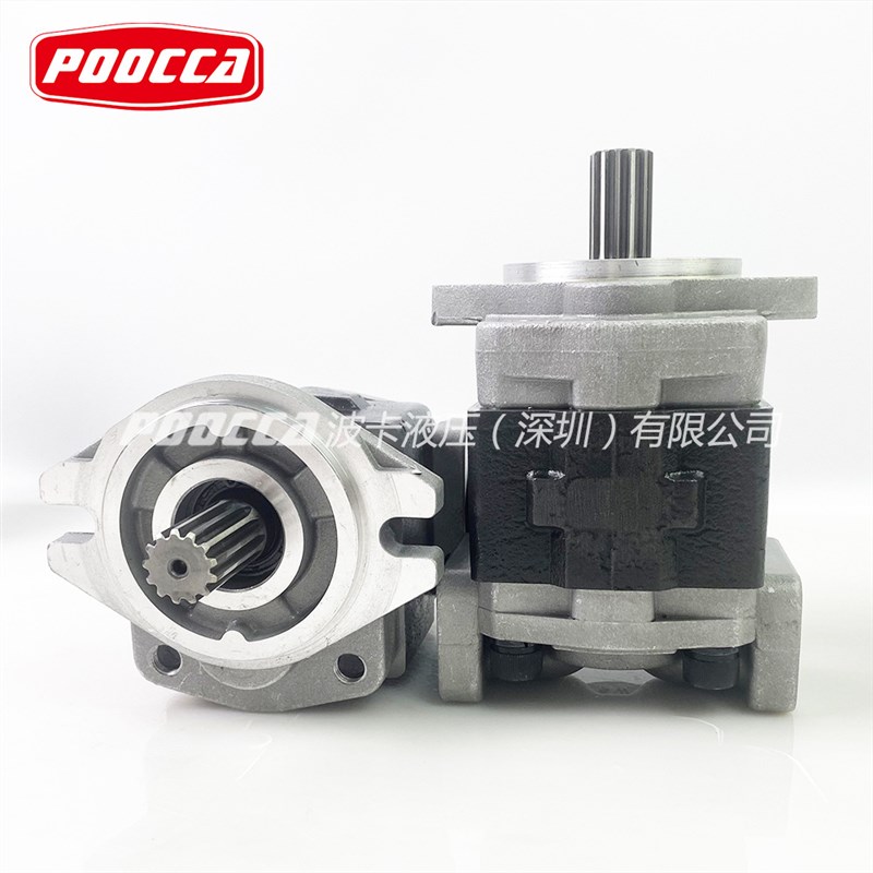 叉车油泵SGP1 日本岛津Shimadzu液压齿轮油泵SGP1-32F2H1-L366C