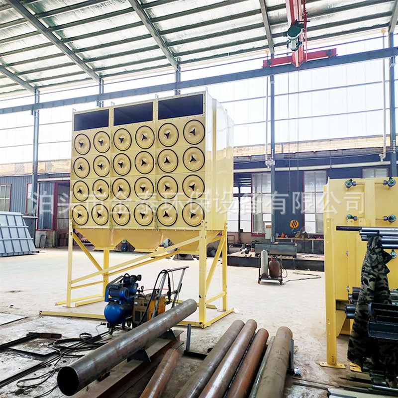 斜插式脉冲滤筒除尘器生产激光切割焊烟净化除尘器滤芯除尘器