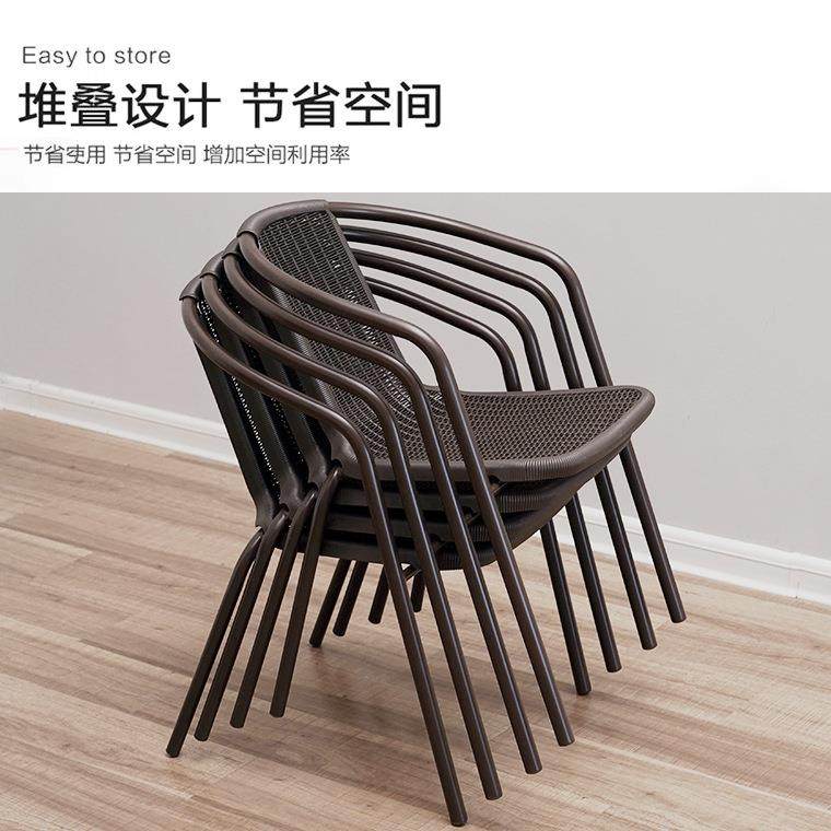 塑料椅子单人家用靠背餐椅简约户外阳台休闲室外仿藤椅奶茶店桌椅,节庆用品/礼品,新娘配件,淘宝优惠券,粉丝福利购,淘宝优惠卷