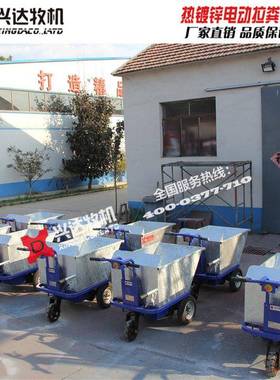 养猪电动自卸车清粪车热镀锌电动拉粪车潍坊安丘