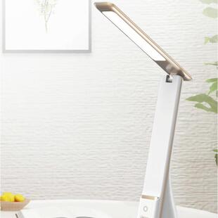 集采联创LED台灯DF-LP0608M桌面三挡无极调光充电台灯