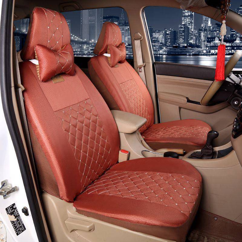 五菱宏光S荣光V之光S双排小卡长安欧诺宝骏730通用汽车坐垫座套