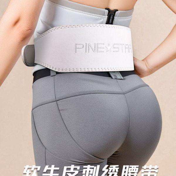 健身腰带女深蹲硬拉专业力量举重护腰带牛皮器械训练运动三层软皮,运动/瑜伽/健身/球迷用品,运动护腰,淘宝优惠券,粉丝福利购,淘宝优惠卷