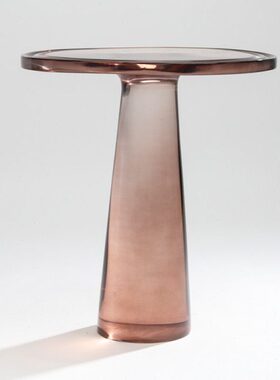 简约创意圆形小茶几酒店大堂餐厅休息卡座家居客厅休闲落地小摆件