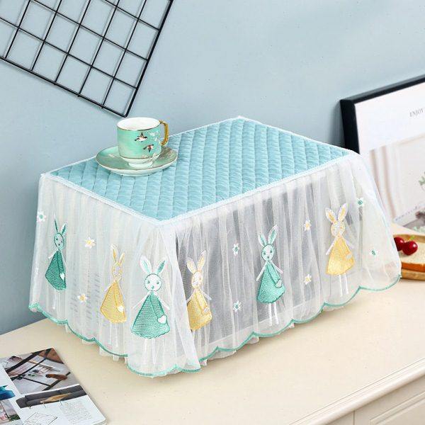 新款微波炉罩家用防尘烤箱罩全包盖布厨房装饰居家布艺简约百搭,居家布艺,微波炉罩,淘宝优惠券,粉丝福利购,淘宝优惠卷