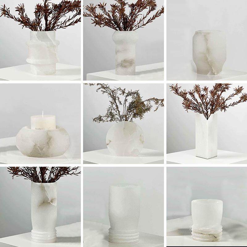 轻奢西班牙云石花瓶花器摆件家居创意装饰器皿客厅样板间售楼摆设,纺织面料/辅料/配套,纺织机械配件,淘宝优惠券,粉丝福利购,淘宝优惠卷