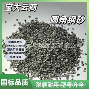 圆角铸钢砂供应型号齐全闪电发货G40G80G25圆角铸钢砂