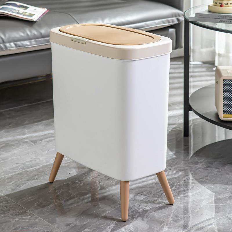 垃圾桶家用卫生间2025新款带盖夹缝壁挂客厅厨房厕所专用桶废纸篓