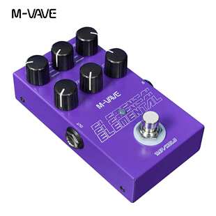 热销新品 M-VAVE Elemental Delay 数字建模延迟单块效果器
