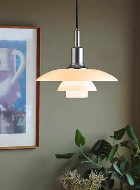 丹麦Poulsen PH3餐厅餐桌吊灯北欧设计师床头吧台奶茶店飞碟灯具