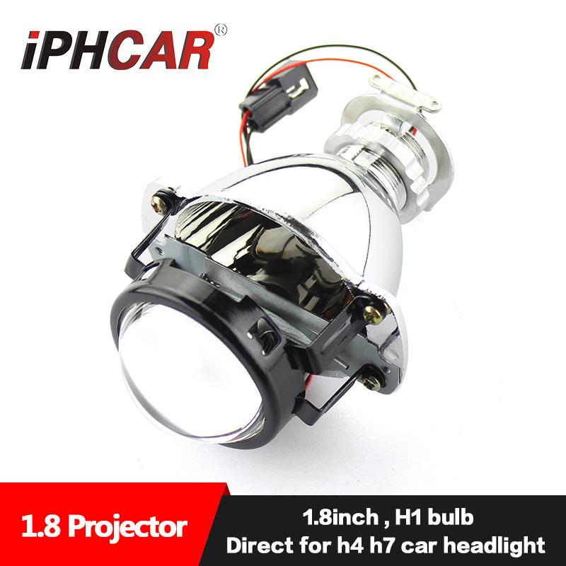 IPHCAR-1.8寸小丫迷你汽车双光HID透镜无损通用简装车灯