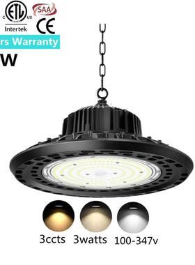 F21年DLC100-347V吊杆工矿灯带支架UFO飞碟灯防刺眼商照灯