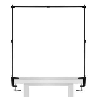 摆摊支架挂灯杆地摊夜市照明小夜灯横幅条广告布招牌桌面展示架子