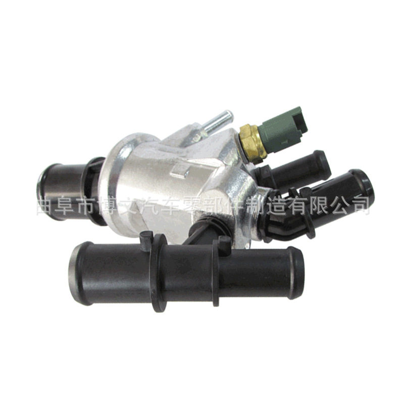 适用菲亚特MAREALANCIA节温器总成24106745Thermostathousing