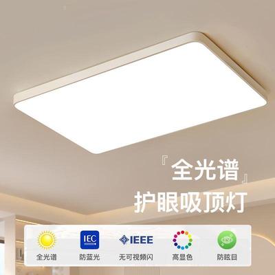 超大客厅灯全光谱大尺寸大厅灯led吸顶灯简约现代圆形卧室灯厂