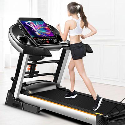 亿健9009跑步机家用款小型超静音折叠室内多功能健身房专用