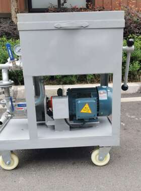 通瑞TRBK-50铸铁板框式透平油压力净油机过滤铁屑悬浮物