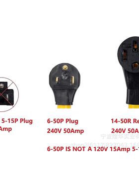 厂家生产N6-50P/N14-50R电源线插头游艇插电焊机发电机XN1450R-A
